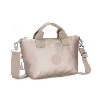 Kipling Polyamide Handbag, Shoulder Bag, Crossbody Bag Mini Women's Metallic