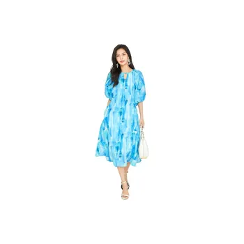 VILAN Short-Sleeved Dresses Women's Aquarius Blue