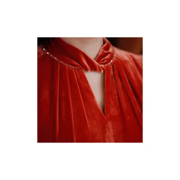 Shimiko Long Sleeved Dresses Women's Red Face