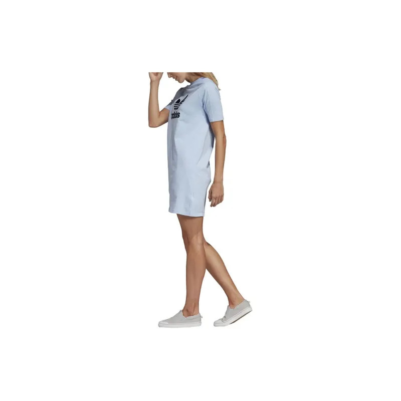 Adidas Originals Short Sleeved Dress Women's Blue-2