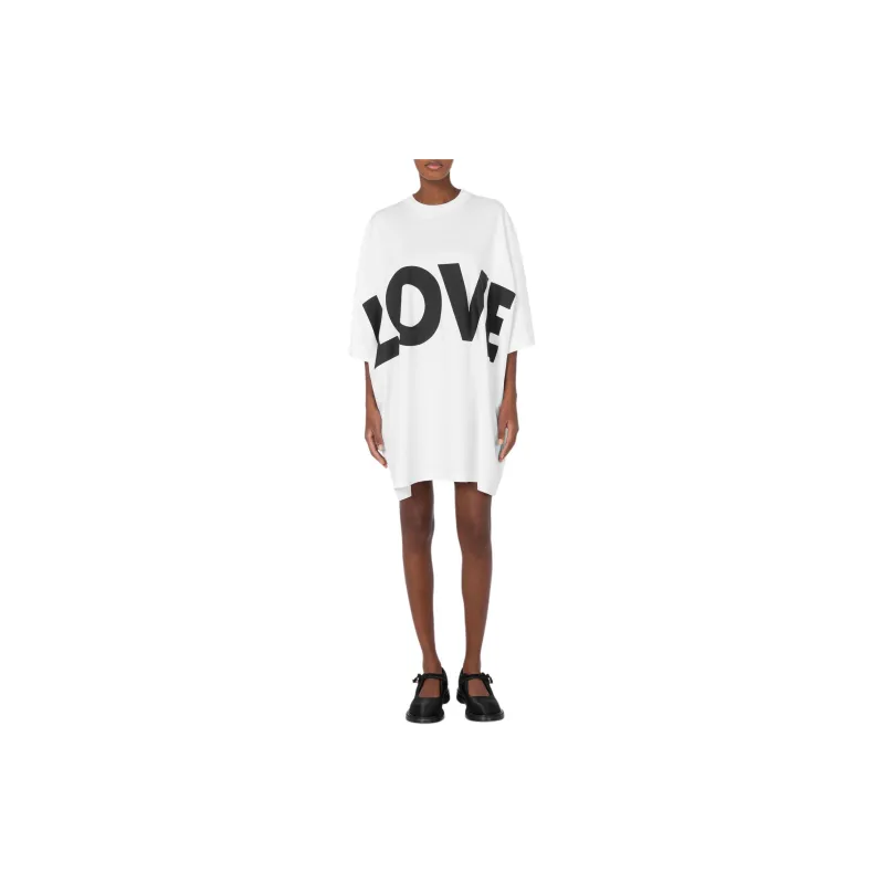 MOSCHINO Love Printed Oversized Dress-1