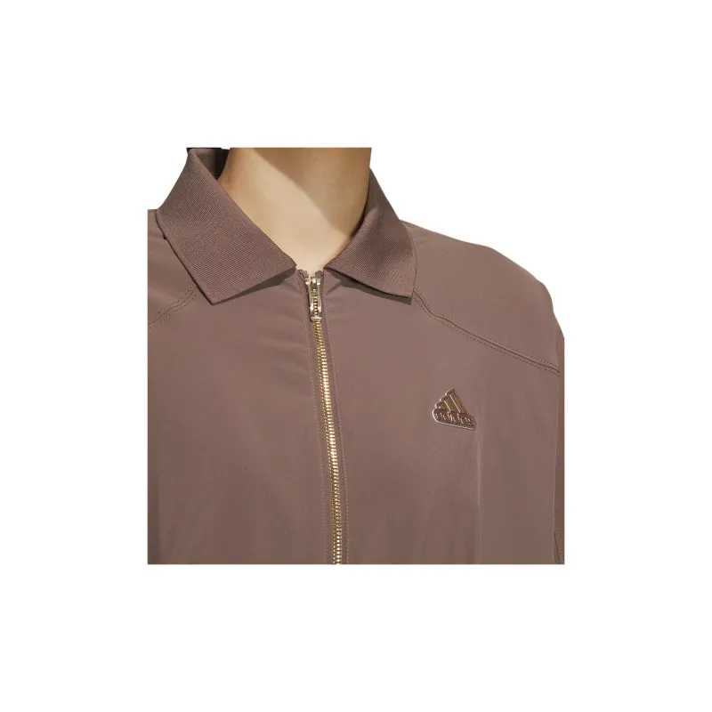 Adidas Jackets Women's Stratum Dark Earthy Brown-4