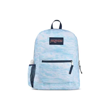 JanSport Polyester Backpack Regular Unisex Blue Sky And White Clouds
