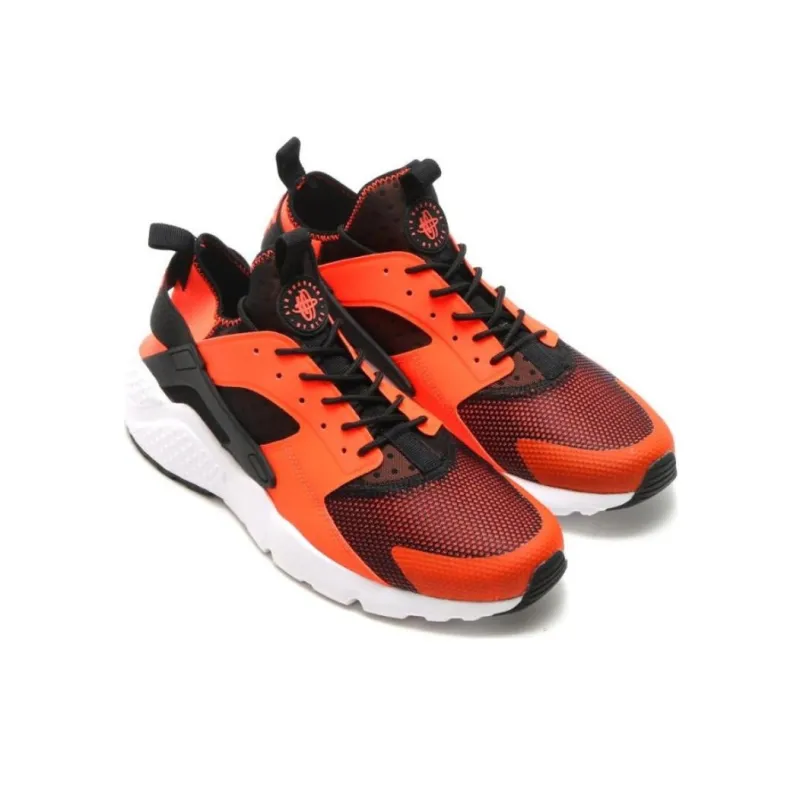 Nike Air Huarache Run Ultra Black Total Crimson-2
