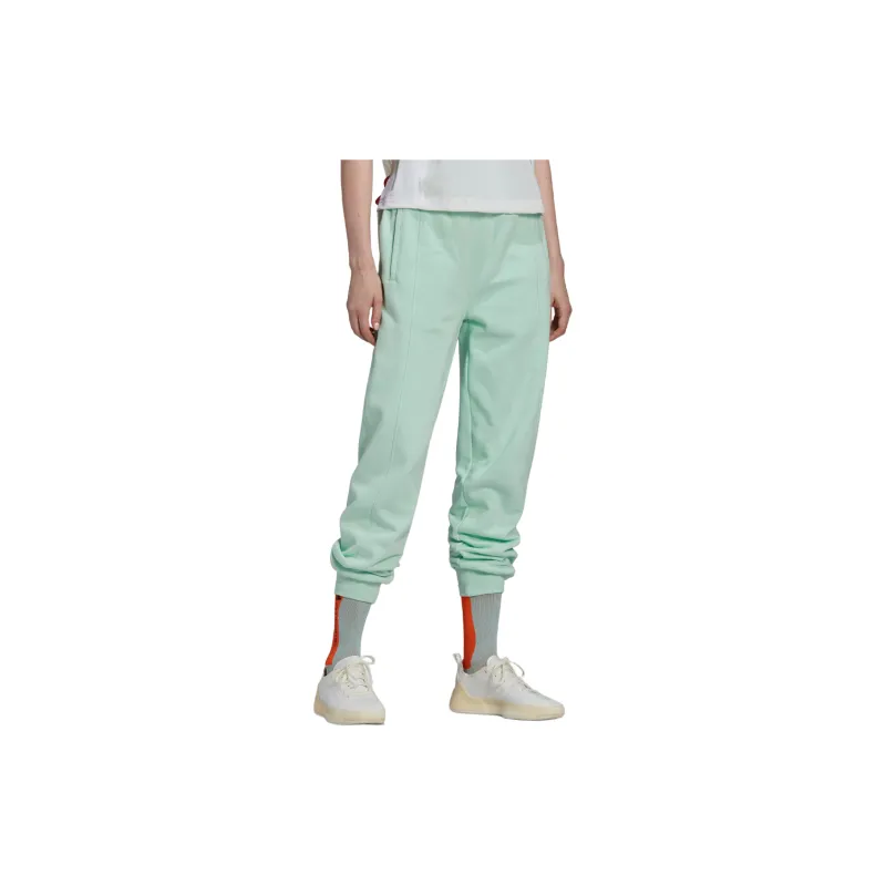 Adidas Stella McCartney PANTS Knitted Sweatpants Women's Frozen Green-1
