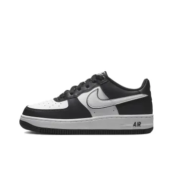 Nike Air Force 1 Low LV8 2 White Swoosh Panda GS