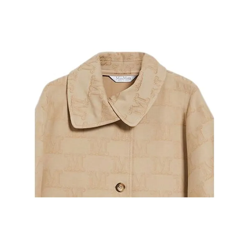 MaxMara SS23 Cloak Women's Beige Yellow-4