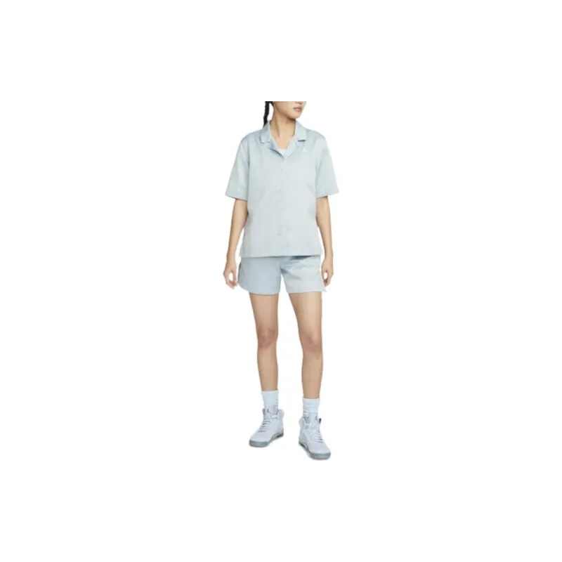 Jordan Shirt Women's Ocean Cubic Blue-2