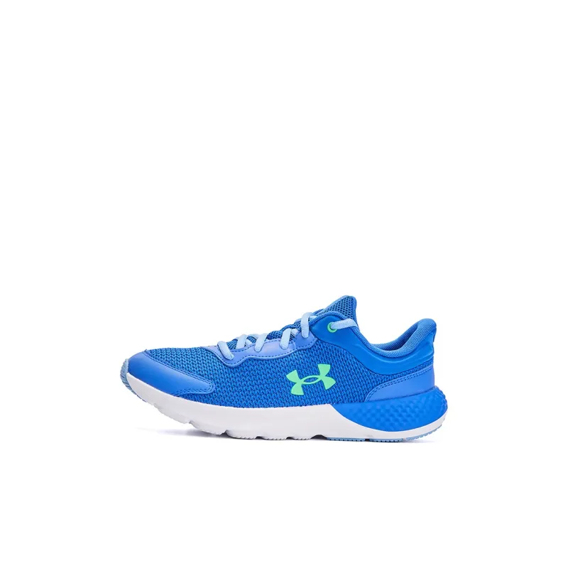 Under Armour Charged Escape 4 Slip-Resistant Cushioning Low-Top Kids' Running Shoes Blue White Kids'-0