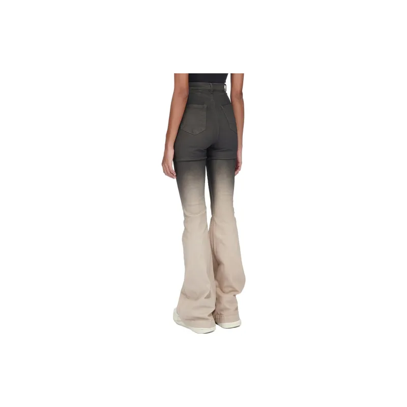Rick Owens DRKSHDW FW23 Jeans Women's Black Gradient-3