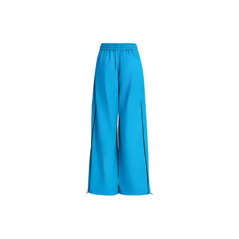 ZXZA Casual Pants Women's Sky Blue-4