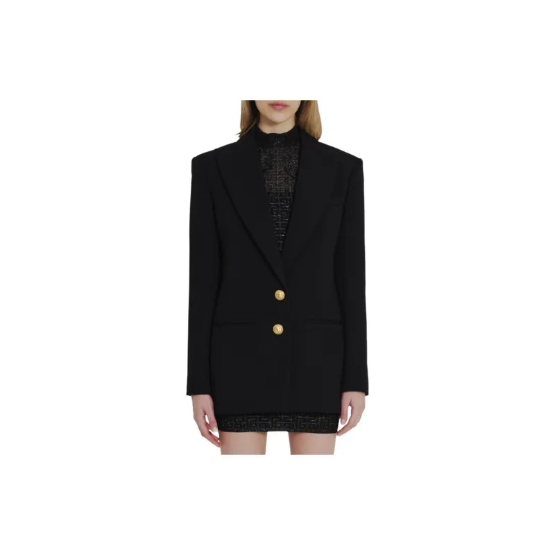 BALMAIN Single Breasted Tailored Blazer-3