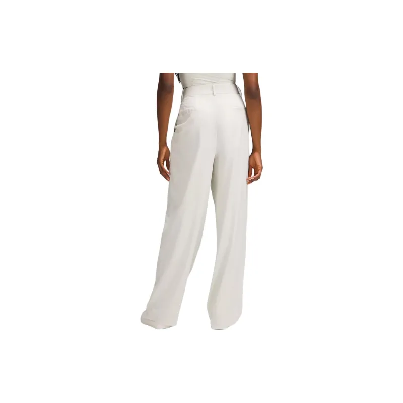 Lululemon Modal-BlendPleated High-Rise Casual Pants Women's-11