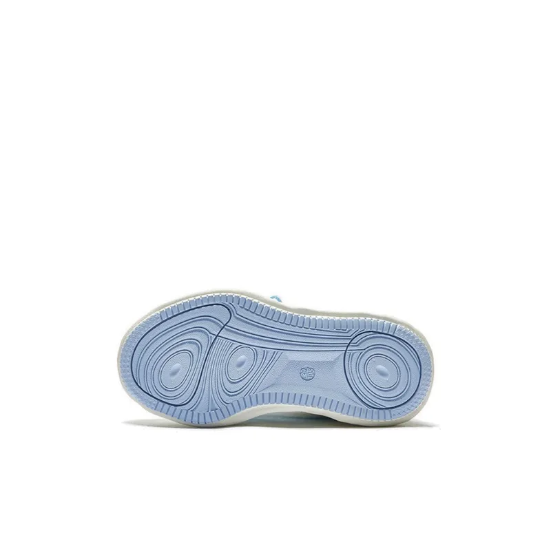 Hush Puppies Slip-Resistant Lightweight Wear-Resistant Breathable Low-Top Kids' Skateboarding Shoes Blue Kids'-4