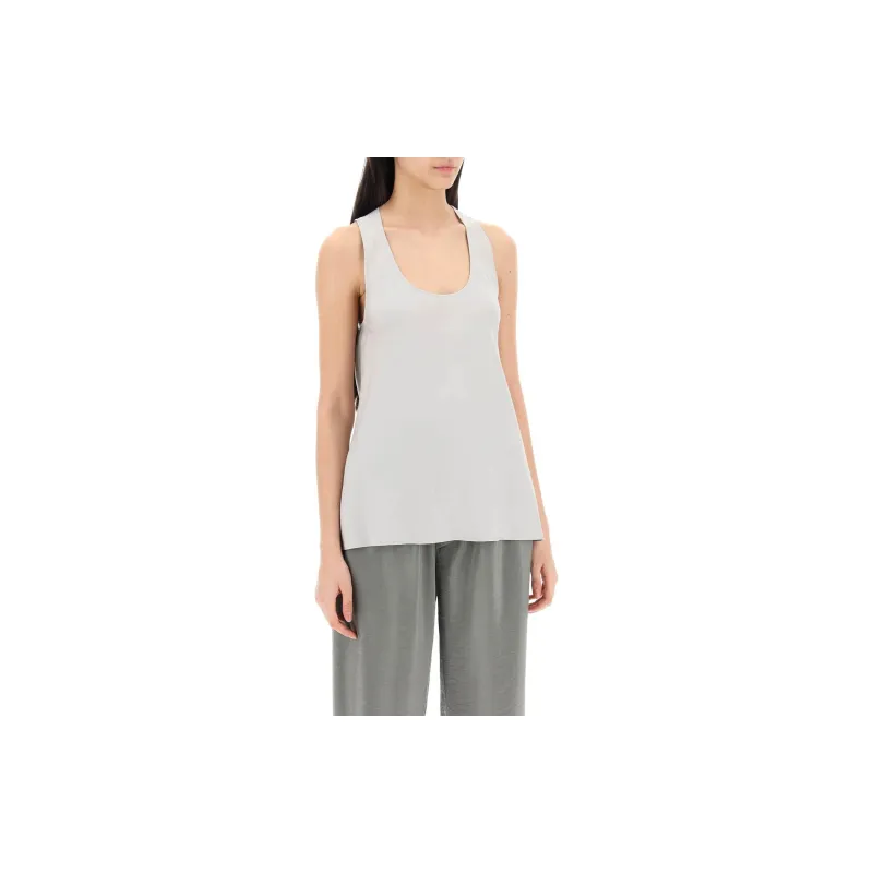 Lemaire Sleeveless Scoop Neck Top-2