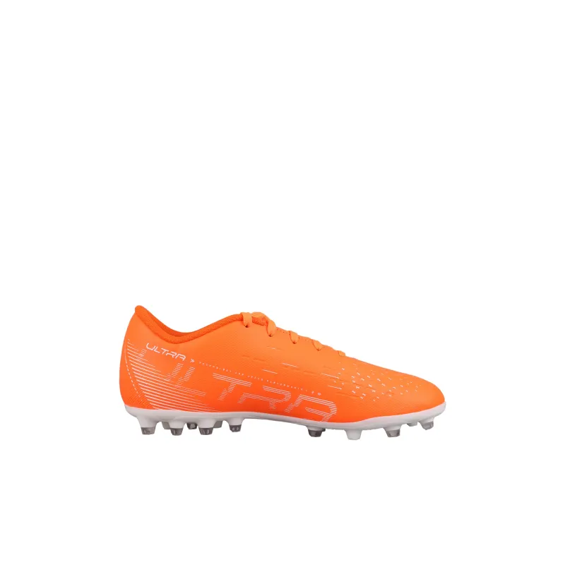PUMA Ultra Play Abrasion Resistant Low Top Kids' Soccer Shoes Orange Kids'-1
