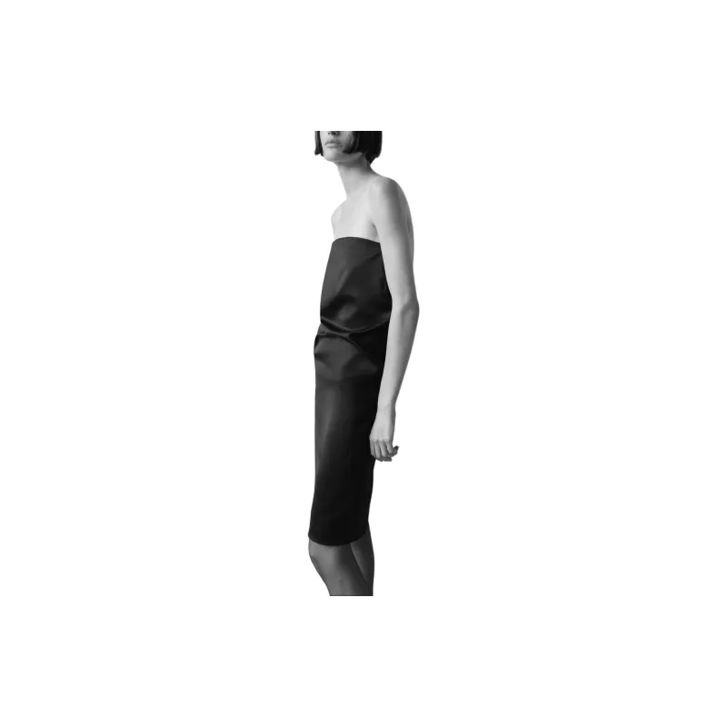 SAINT LAURENT Strapless Wool blend Minidress-2