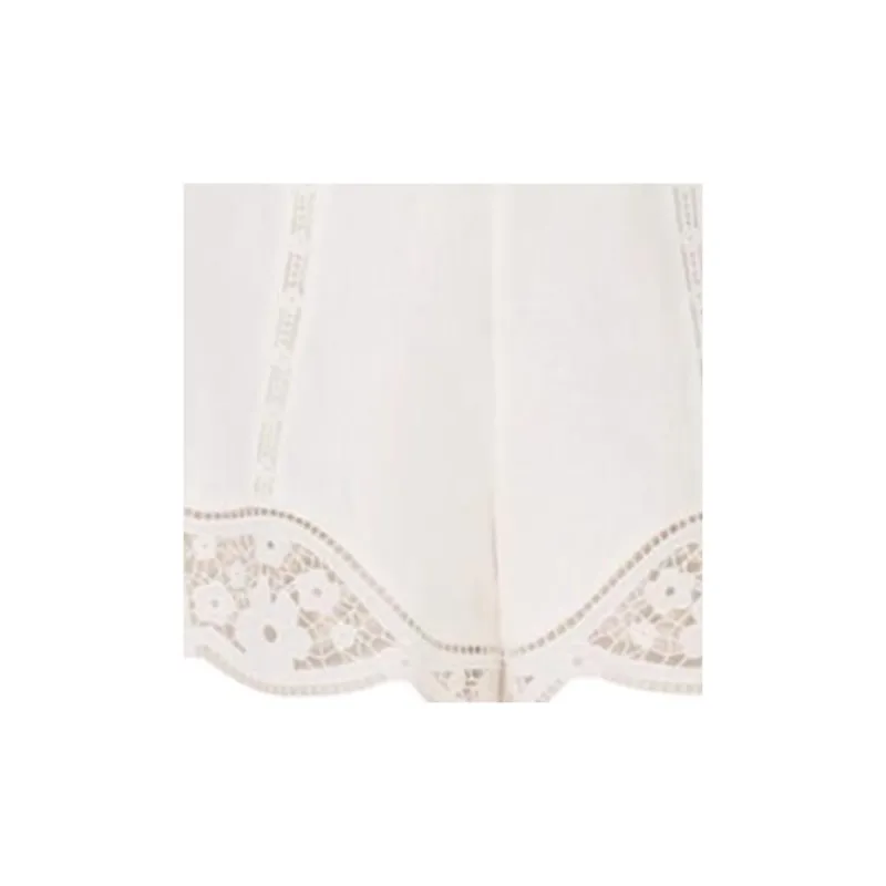 Zimmermann August Broderie Shorts-5