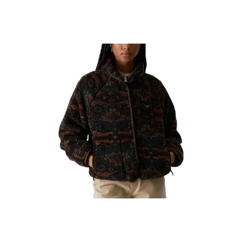 KITH Women's Grayson Jacquard Sherpa Jacket 'Incognito'-2