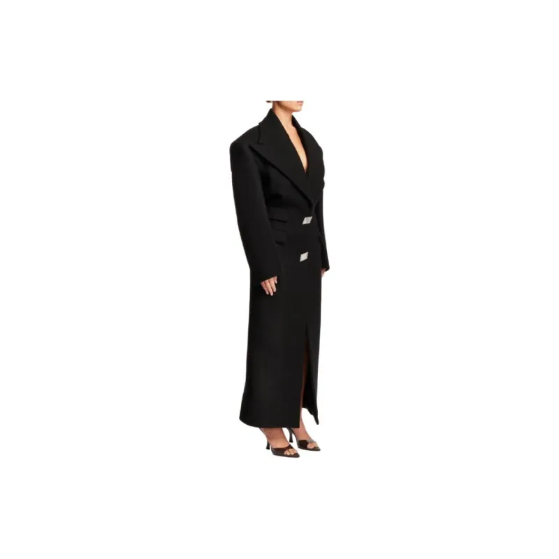 The Attico Oversized Long Coat-3
