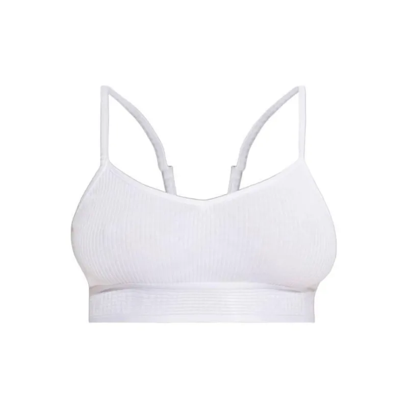 MOSCHINO Logo Underband Ribbed Bra-0
