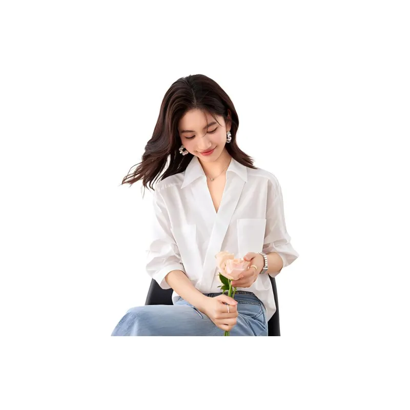 La Chapelle Shirt Women's White-2