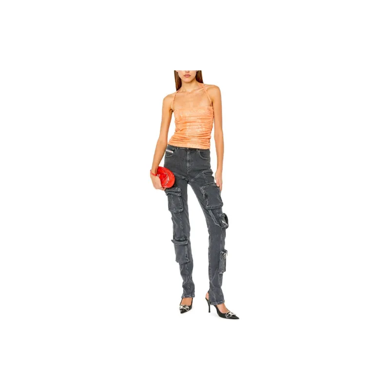 DIESEL Camisoles Women's Orange-1