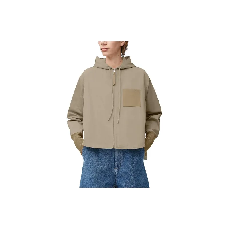 LOEWE FW24 Jackets & Coats Women's Light Beige-3