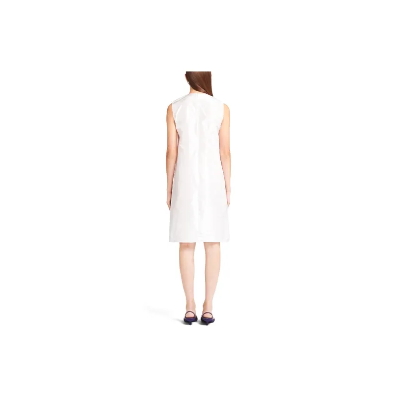 PRADA SS21 Sleeveless Dress Women's White-3