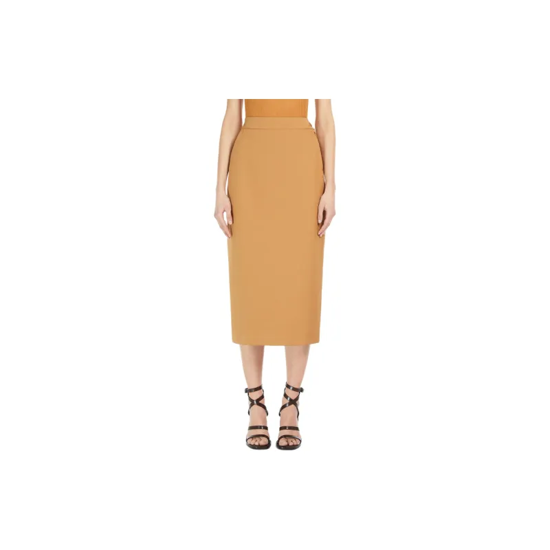 MaxMara Cresta Cotton Pencil Skirt-2
