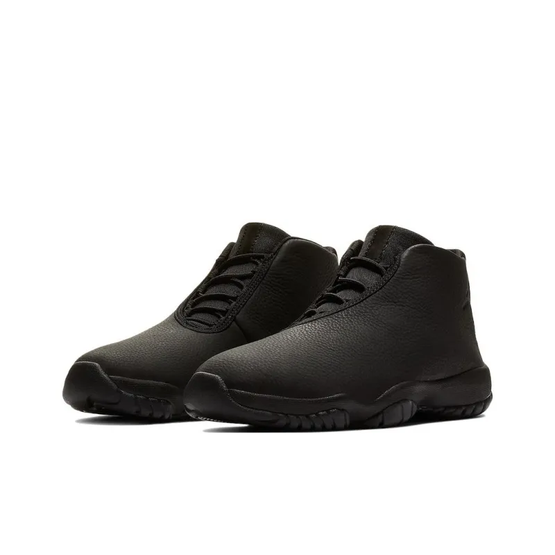 Jordan Future Triple Black Leather-2