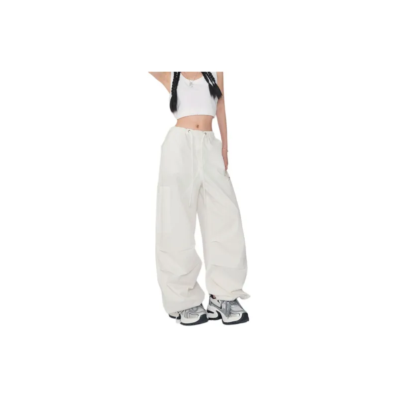 Kazakhstan Cargo Pants Women's White-1