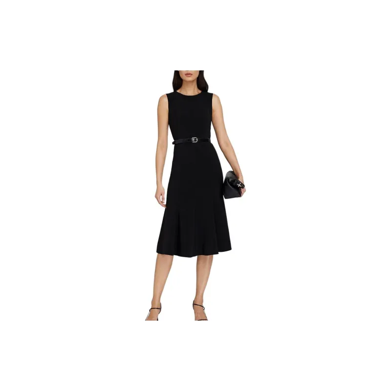CLUB MONACO Sleeveless Dress Women's Black-1
