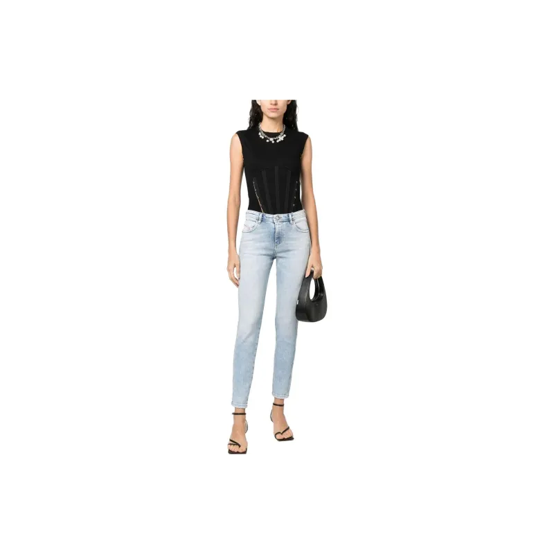 DIESEL 2015 Babhila Mid-rise Jeans-1