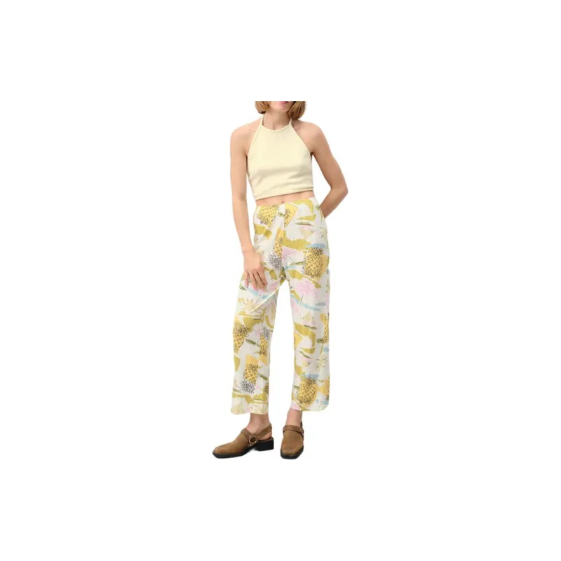 AMERICAN VINTAGE A.M SS24 Jogging Femme Sully Casual Pants Women's White-1