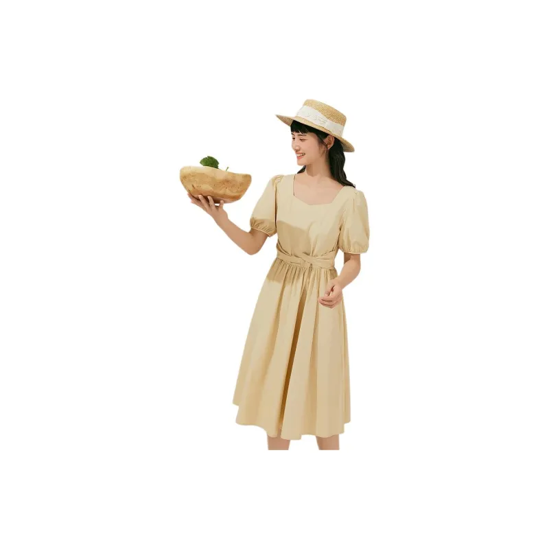 ZIHAN Short Sleeved Dress Women's-1