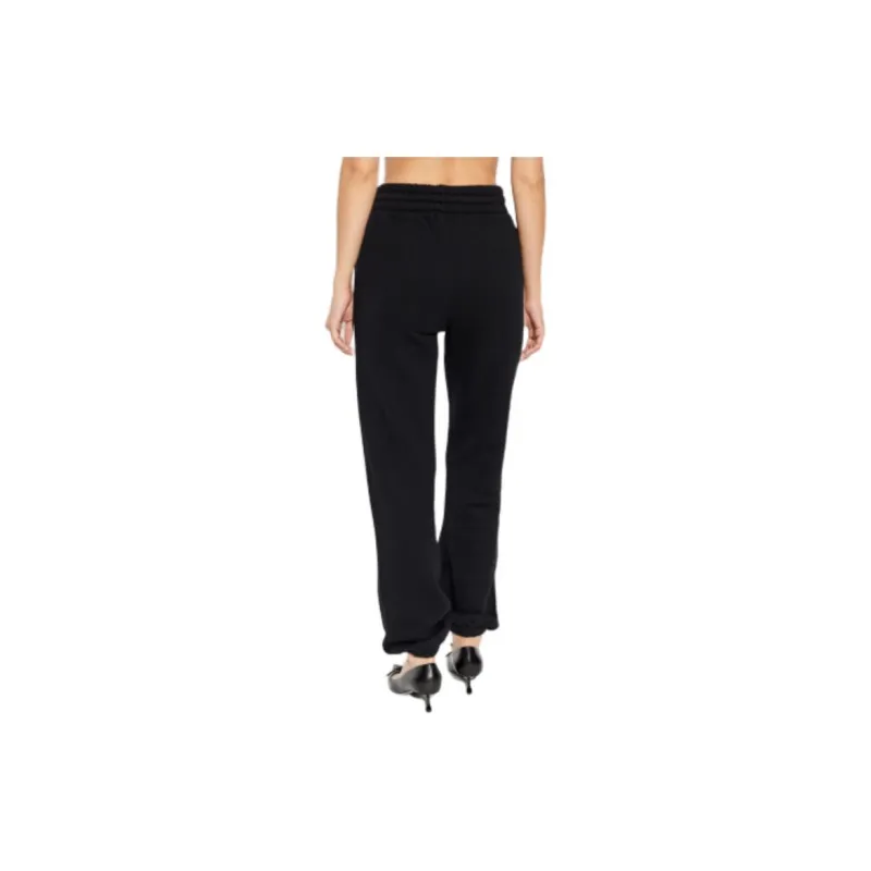 OFF WHITE Logo Embroidered Straight Leg Pants-2