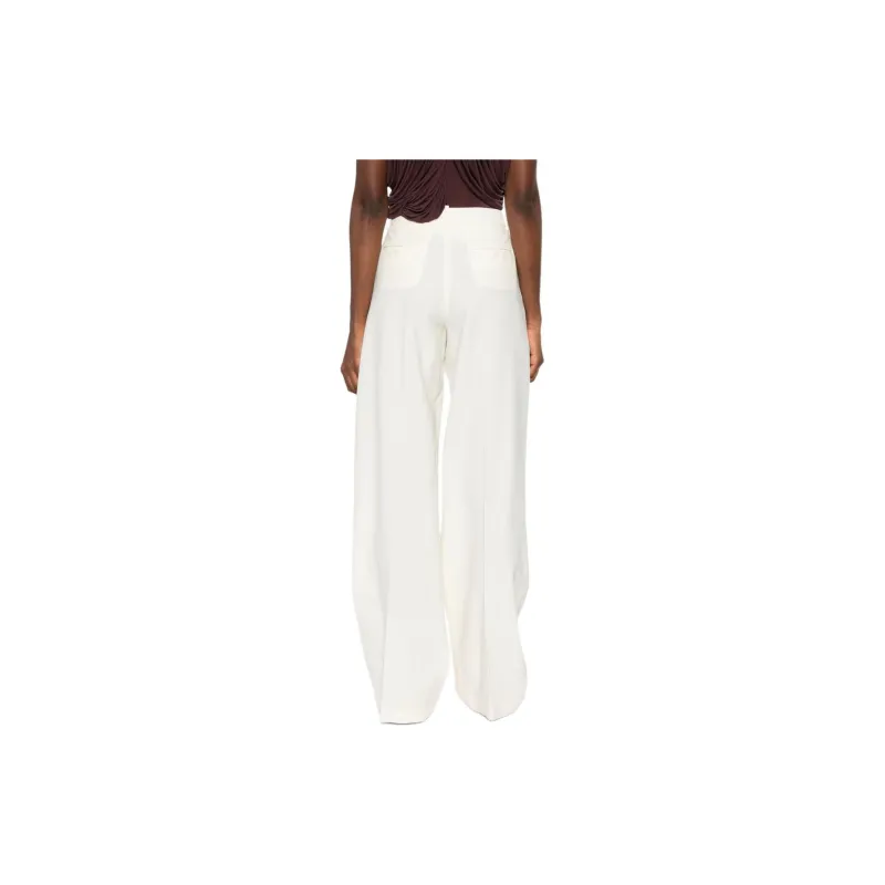 MAGDA BUTRYM SS24 Suit Trouser Women's Ivory-2