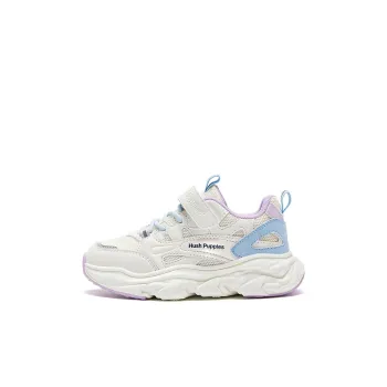 Hush Puppies Lightweight Low-Top Sports Casual Shoes Pink Kids'