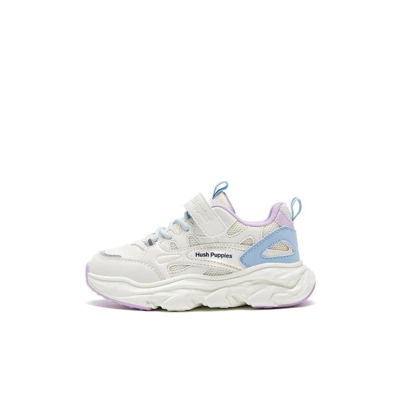 Hush Puppies Lightweight Low-Top Sports Casual Shoes Pink Kids'-0
