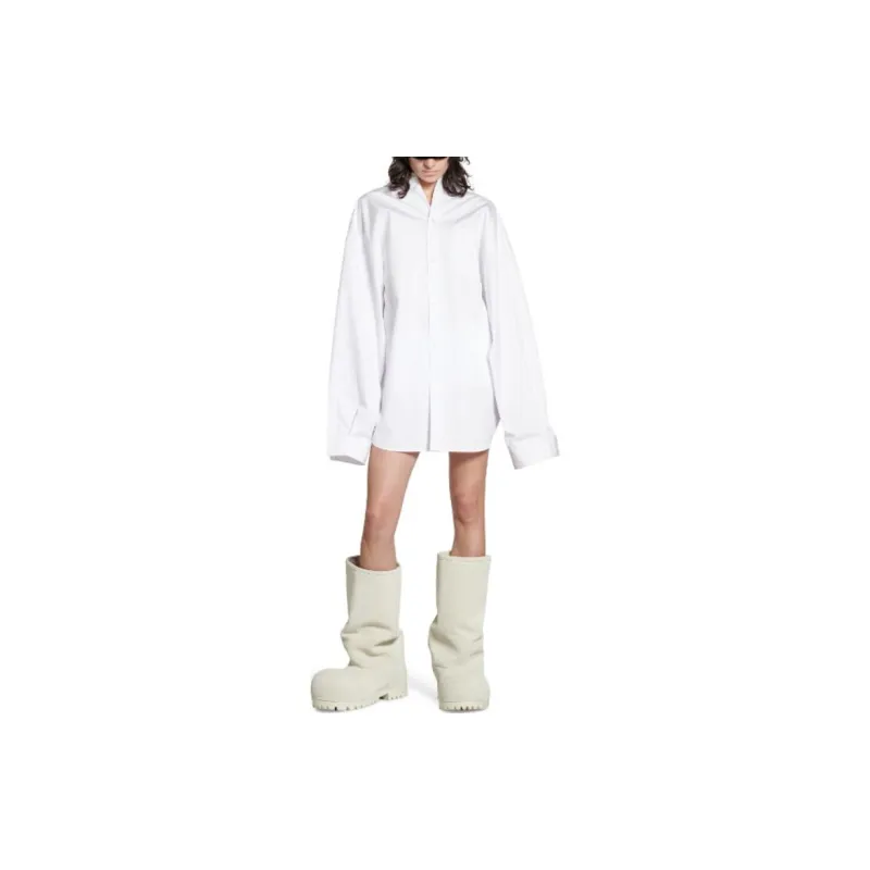 Balenciaga Collared Long Sleeve Shirt-2