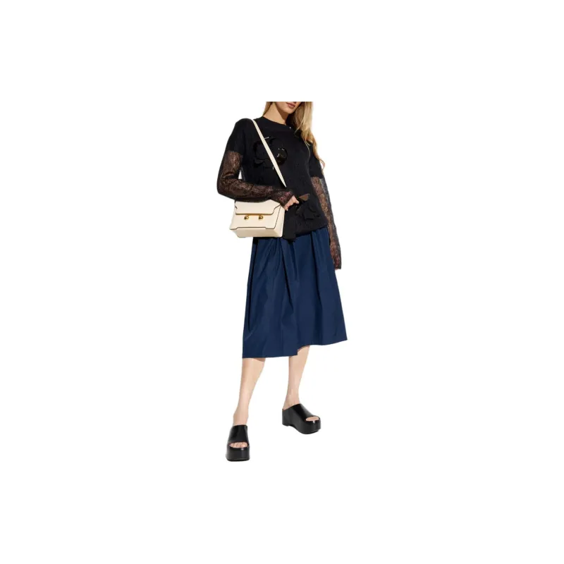 MARNI Transparent Sweater 'Black'-3