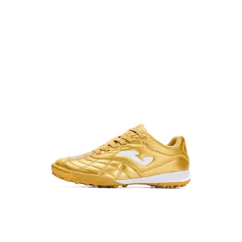 Joma Liga T1 Tf Anti Slip Wear Resistant Low Top Kids' Soccer Shoes Bare Gold Kids'
