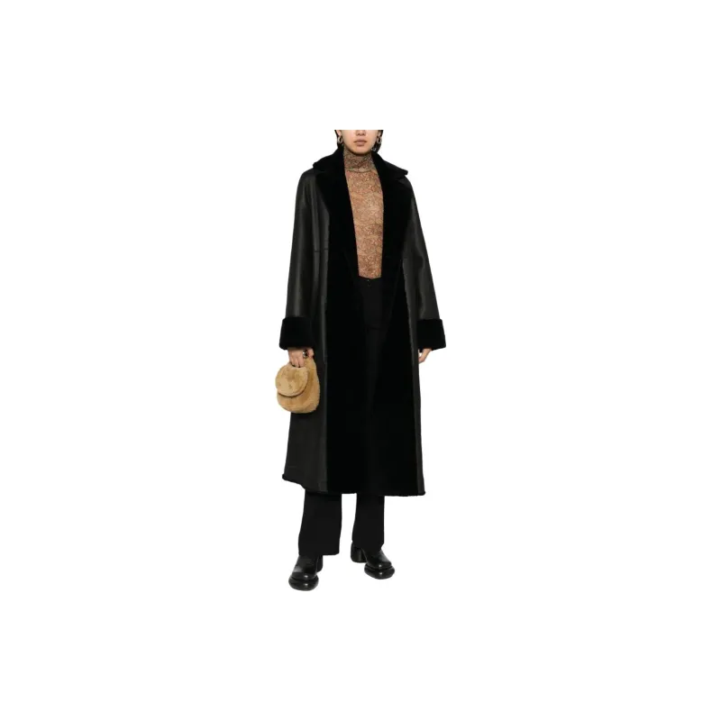 Rosetta Getty Reversible Shearling Coat-3