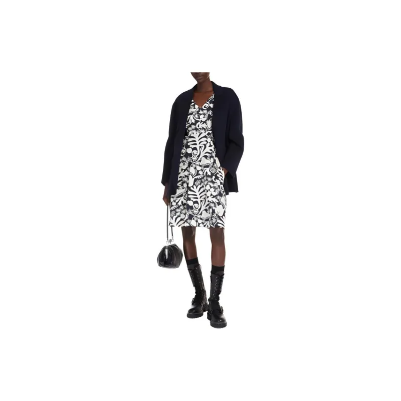 WEEKEND MaxMara Lucas Leaf print Dress-3