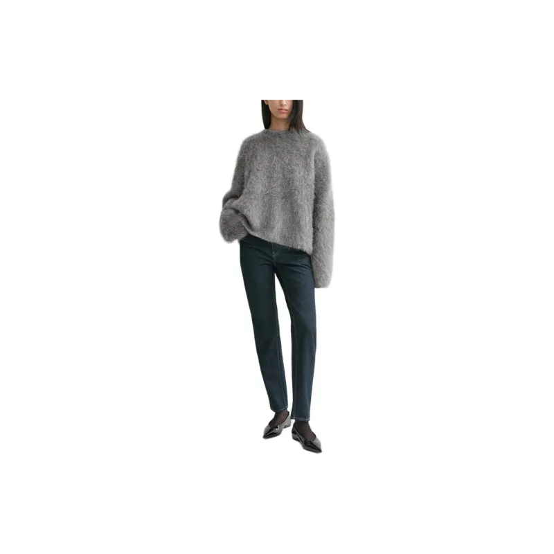 TOTEME Crewneck Knitted Sweater-1