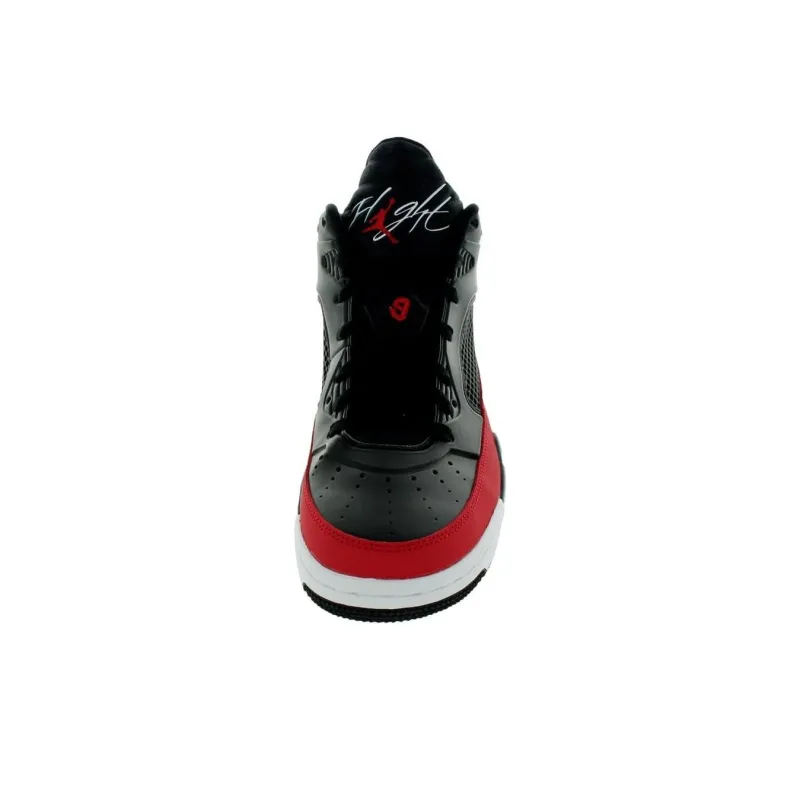 JORDAN Flight 9.5 Black Gym Red White-2