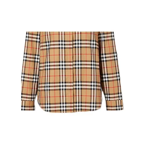 Burberry Vintage Check Print Shirt 'Antique Yellow'-5
