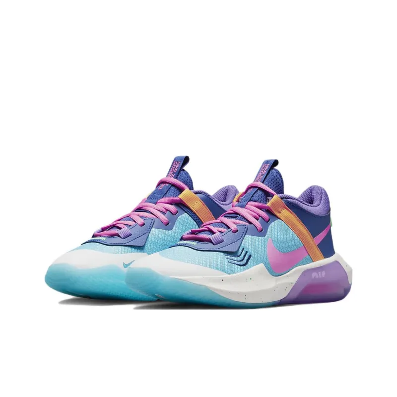 Nike Air Zoom Crossover GS 'Baltic Blue Pink Glow'-4