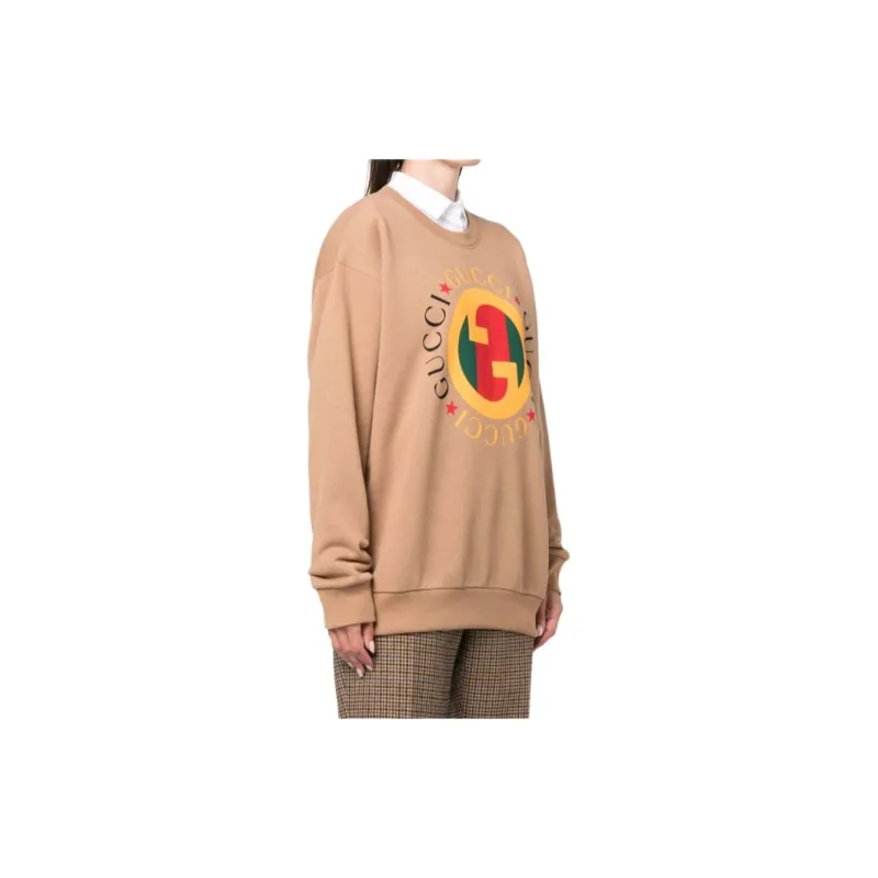 GUCCI Sweatshirts Women's Brown-5